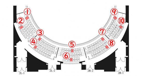 客席からの舞台の見え方 | 富士ロゼシアター